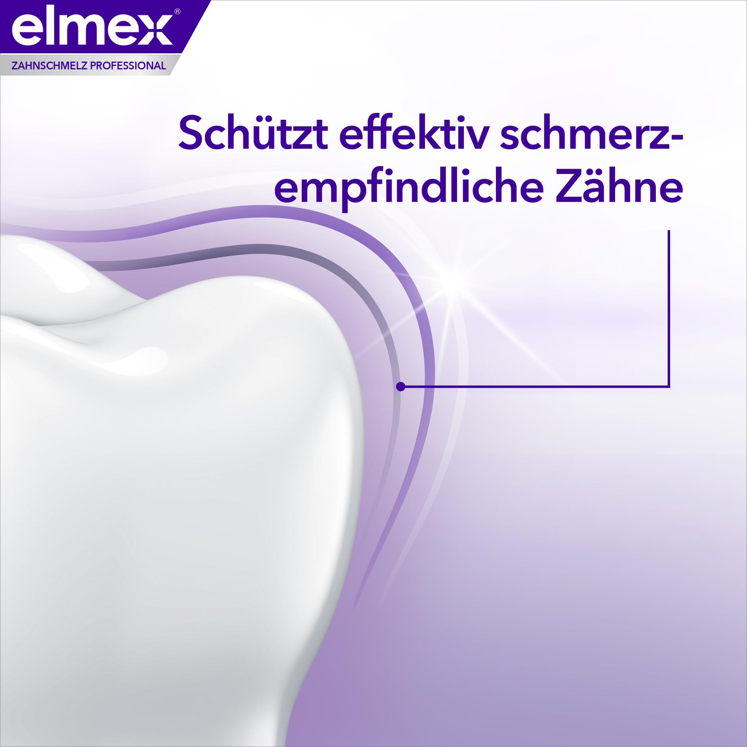 Elmex Opti-schmelz professional Zahnpasta Versiegelung und Stärkung, 75 ml Pasta do zębów