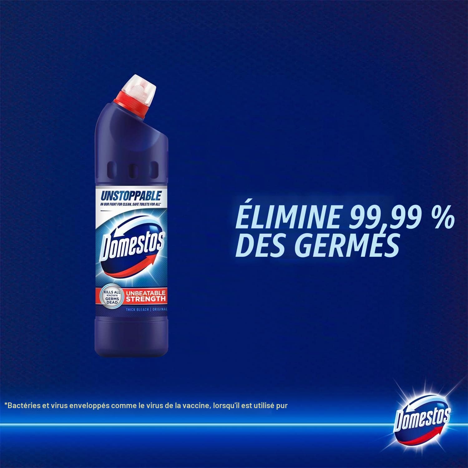 Domestos Bleu Original Javel 750 ml – Boîte de 9