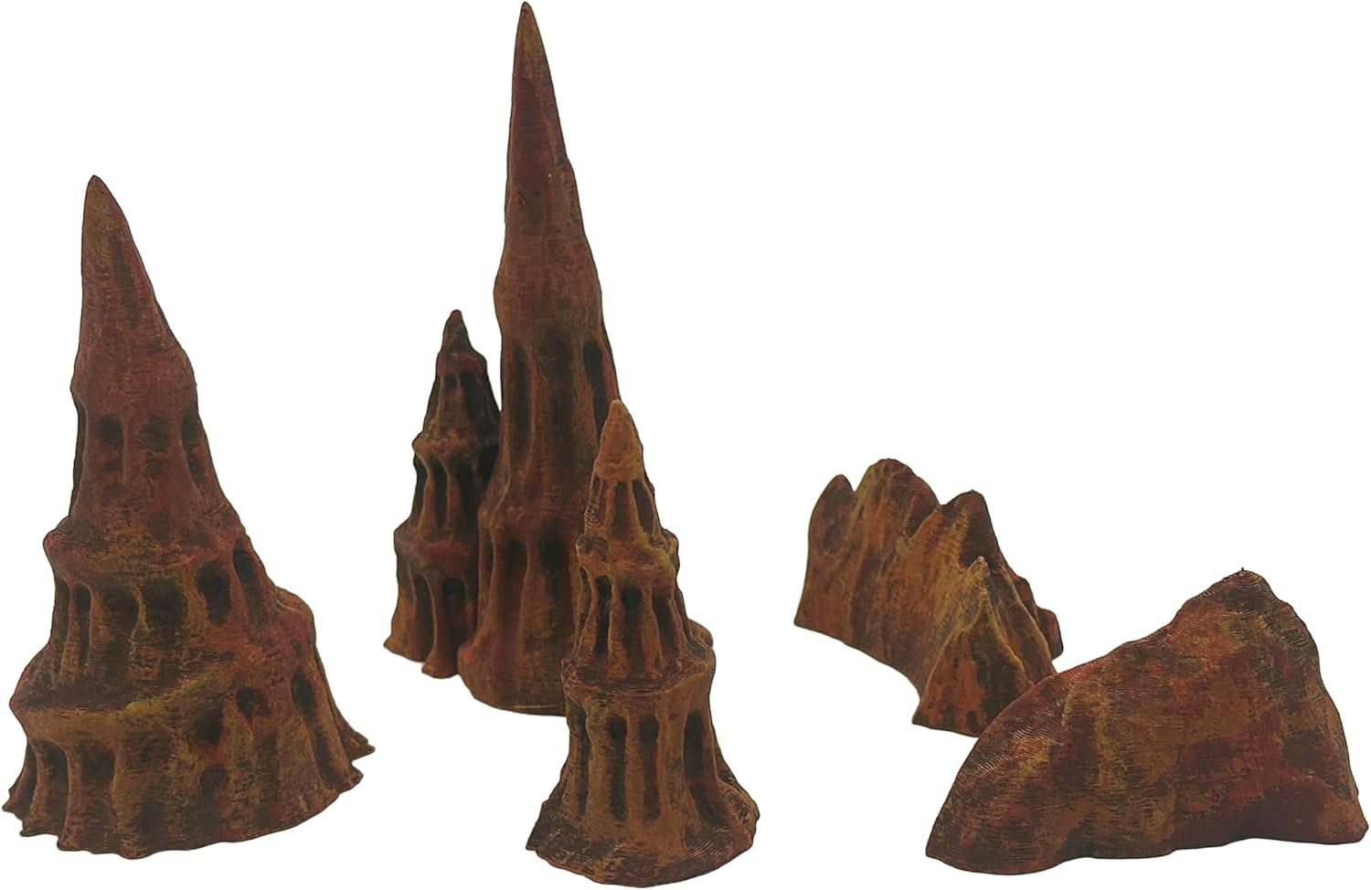Legion Terrain - Hive Planet 5 Scatter Set A - Miniature Tabletop Wargaming Terrain (Painted)