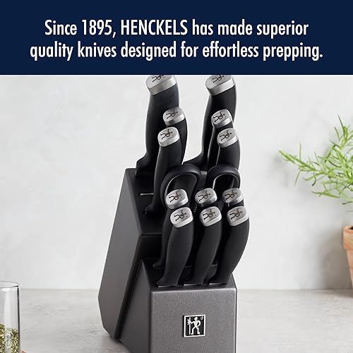 Miniatura 9 de HENCKELS Silvercap - Juego de cuchillos de cocina de 3 piezas, cuchillo de chef, cuchillo de pelar, cuchillo utilitario, diseño alemán informado por
