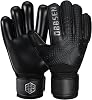 Goalkeeper Gloves with Finger Spines, Football Goal Keeper Gloves with 4mm Latex for Super Grip Palm & Double Wrist Protection Funky Goalkeeping Gloves