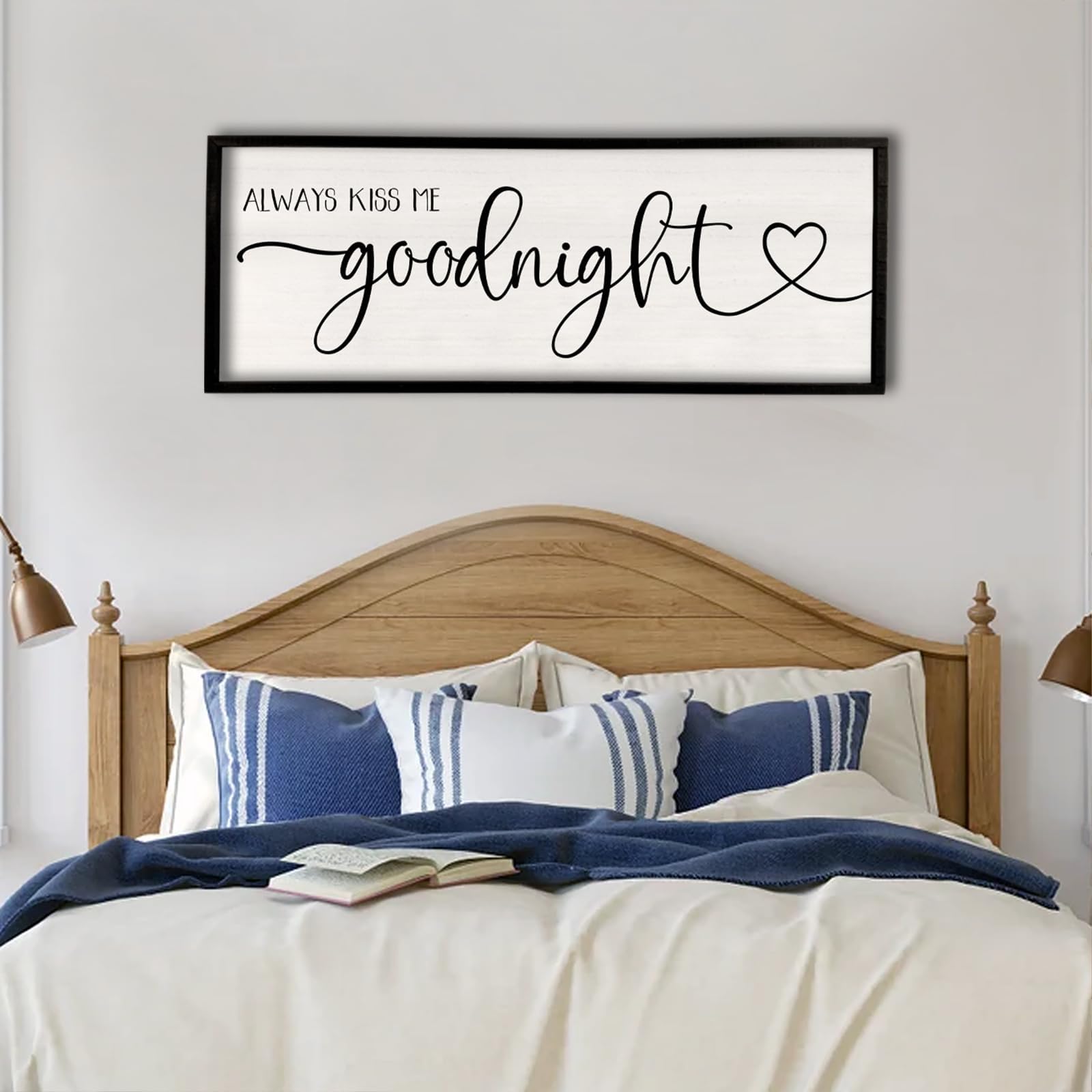 Photo inspiration: Picture Idea: Amazon Com Set Of 3 Framed Always Kiss Me Sign