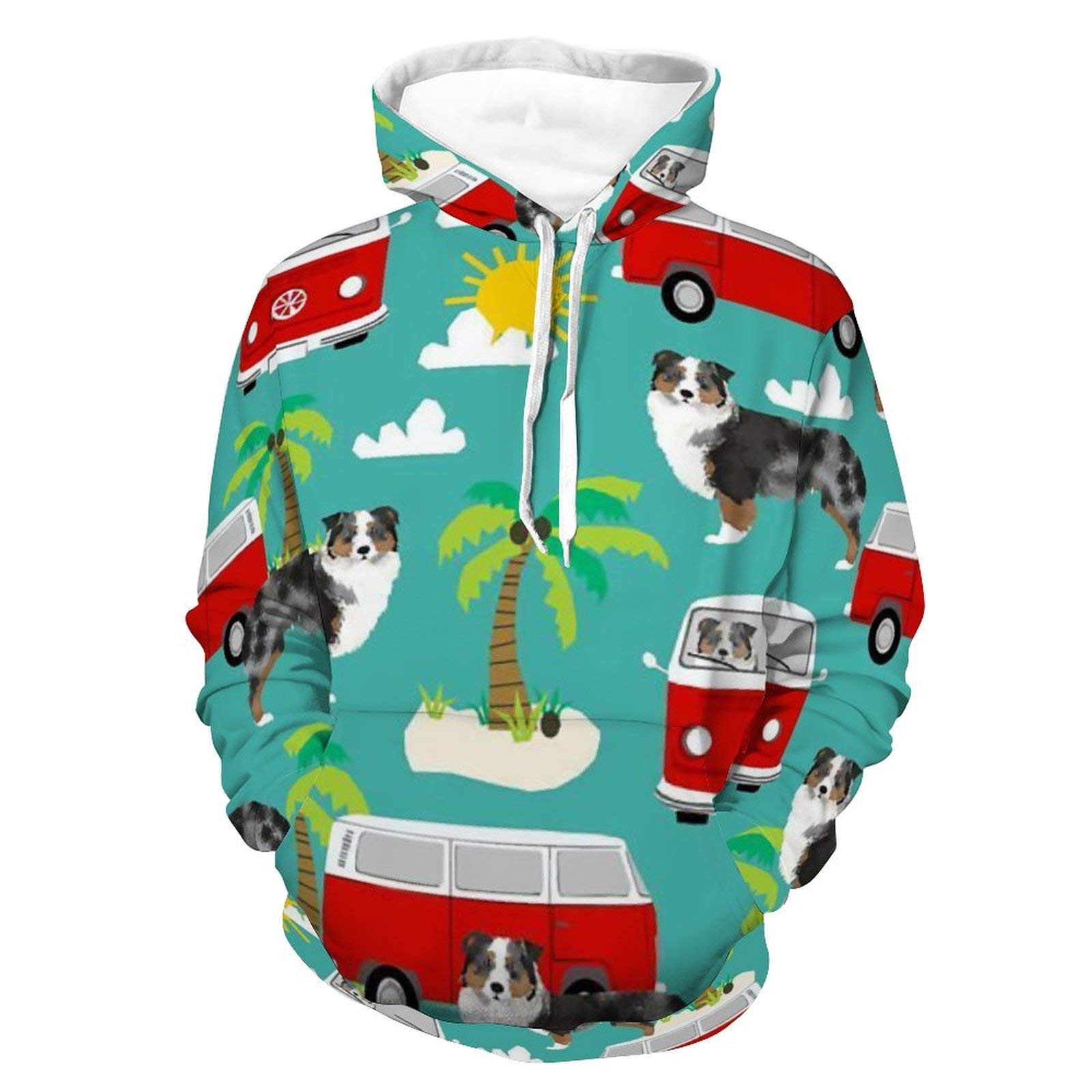 AERICKON Unisex Women Men Hoodies Long Sleeve Comfortable Hooded T-Shirts Cozy Lightweight Autumn Outfit for Athletic Party