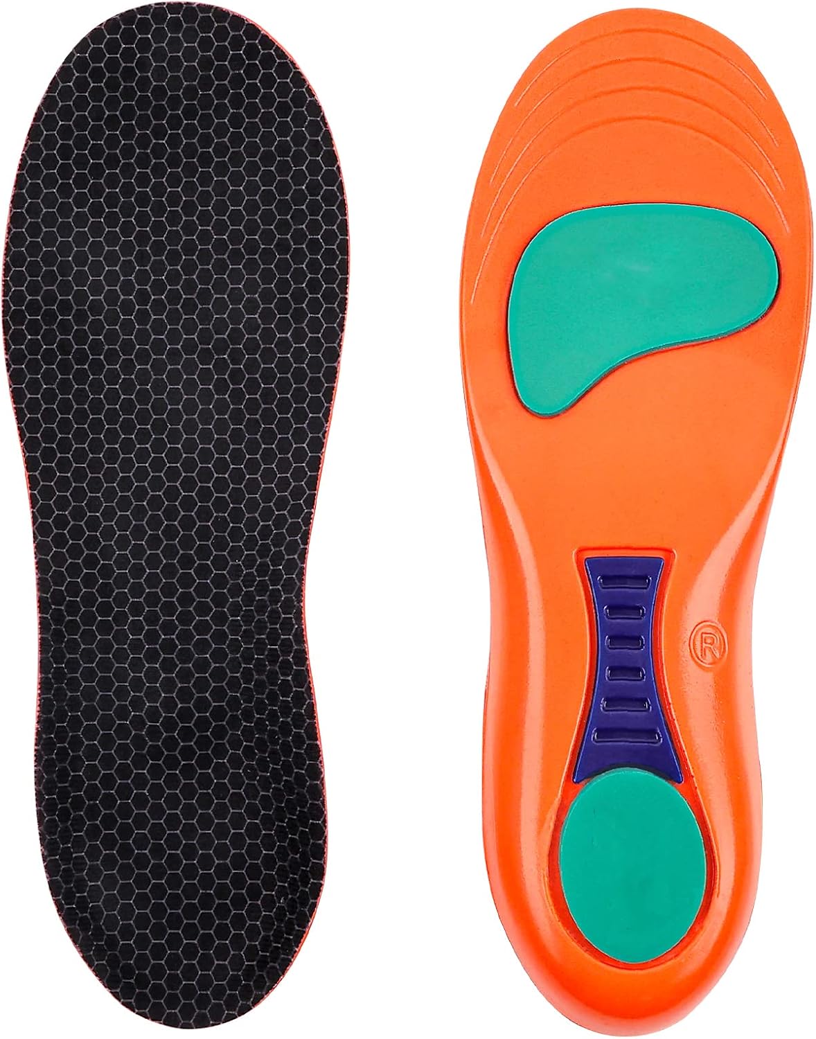 MUEUSS Arch Support Insoles for Women Men, Plantar