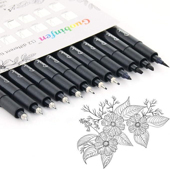 art therapy supplies for teenagers ink pens