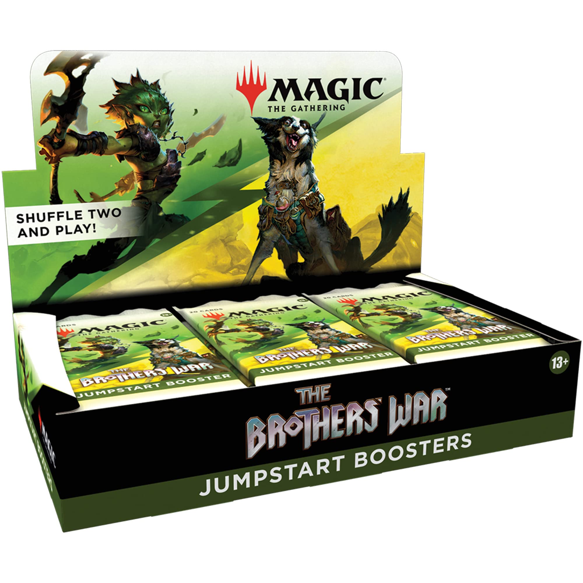 Magic: The Gathering The Brothers' War Jumpstart Booster Box, 18 opakowań
