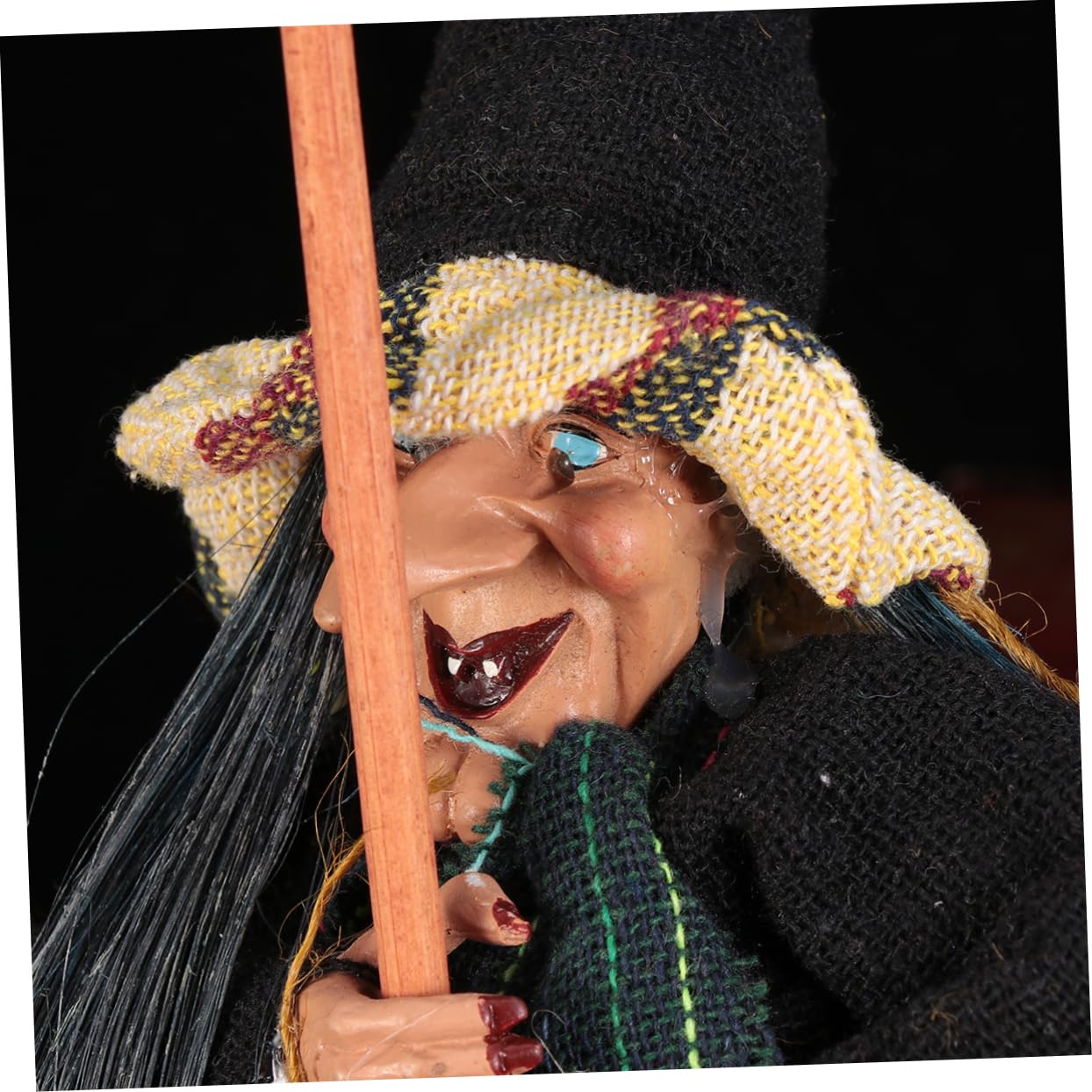 Ciondolo Strega di Halloween Appeso Strega Bar Decorazione per Feste Spirit Festival Ornamento Plastica Leggero Resistente Layout Gioco Utilizzo Halloween