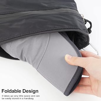 GADIEMKENSD UPF50+ Baseball Cap with mesh Ventilation, Two Folding Brim, Portable