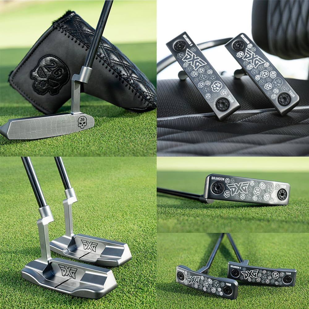 Amazon.co.jp: PXG ブランドンパター 限定 GUNMETAL スチール(クロム