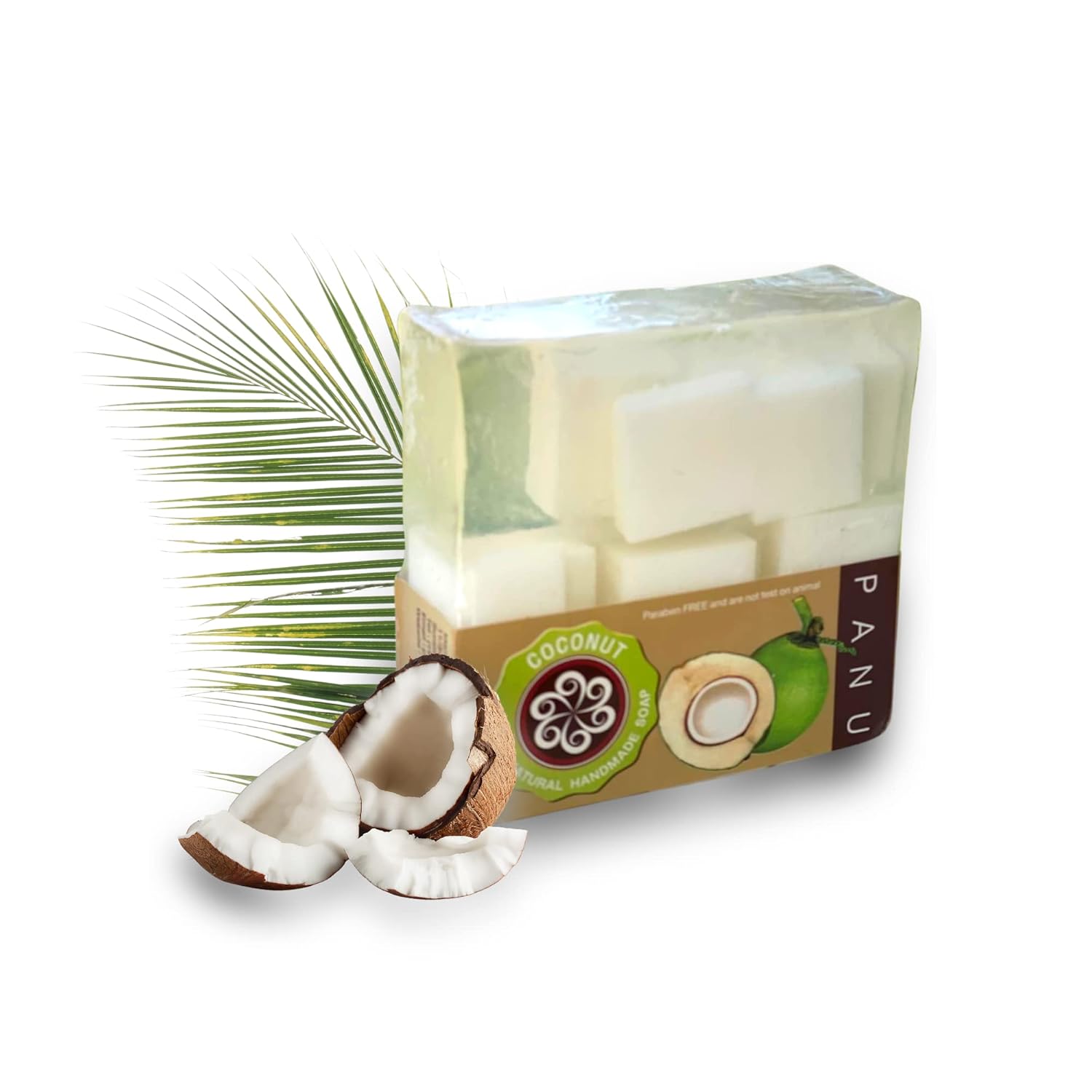 Panu Coconut Soap Bar Real Skin Care Coconut Oil Bar Soap
