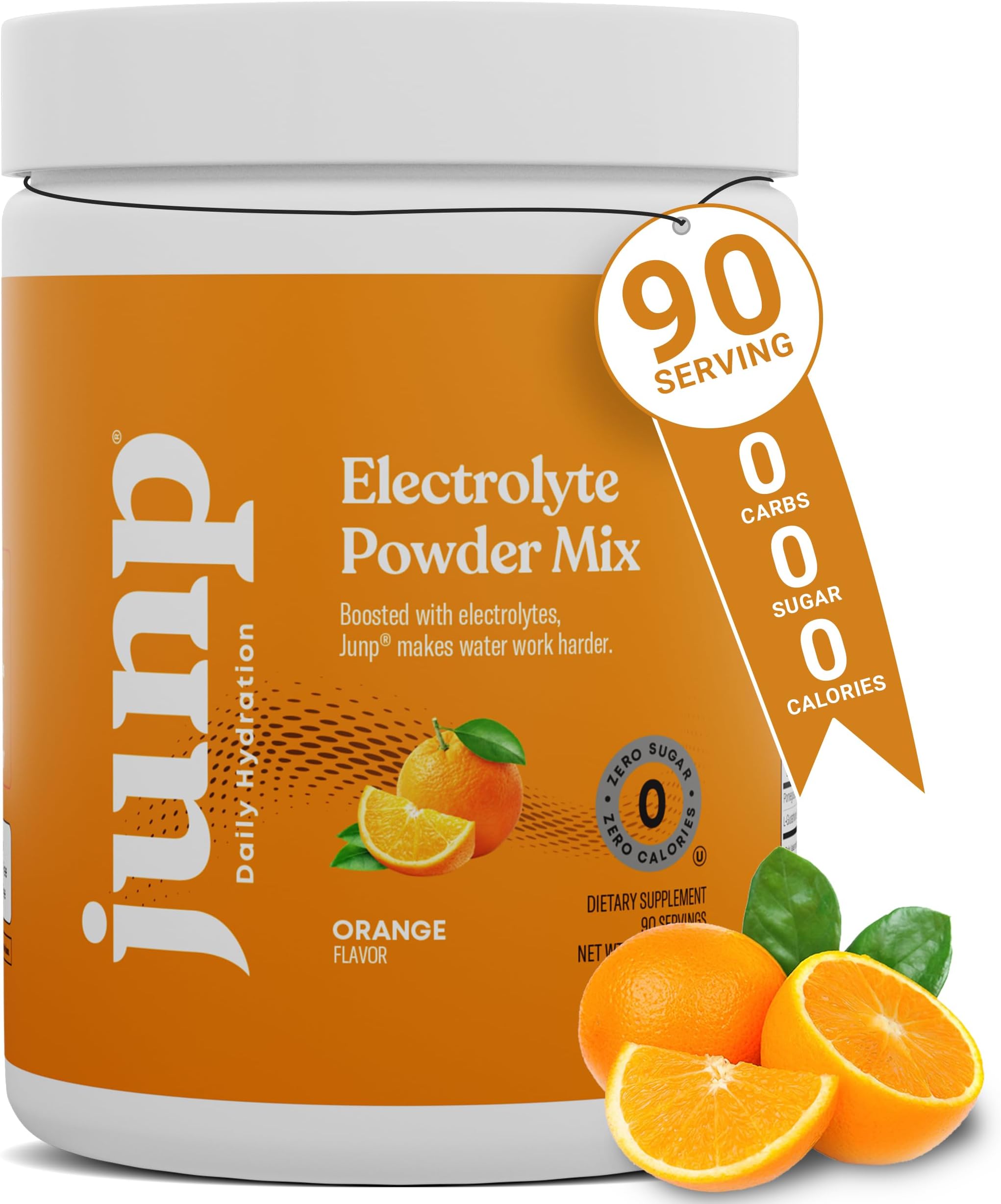 JUNP Hydration Electrolyte Powder, 90 Servings