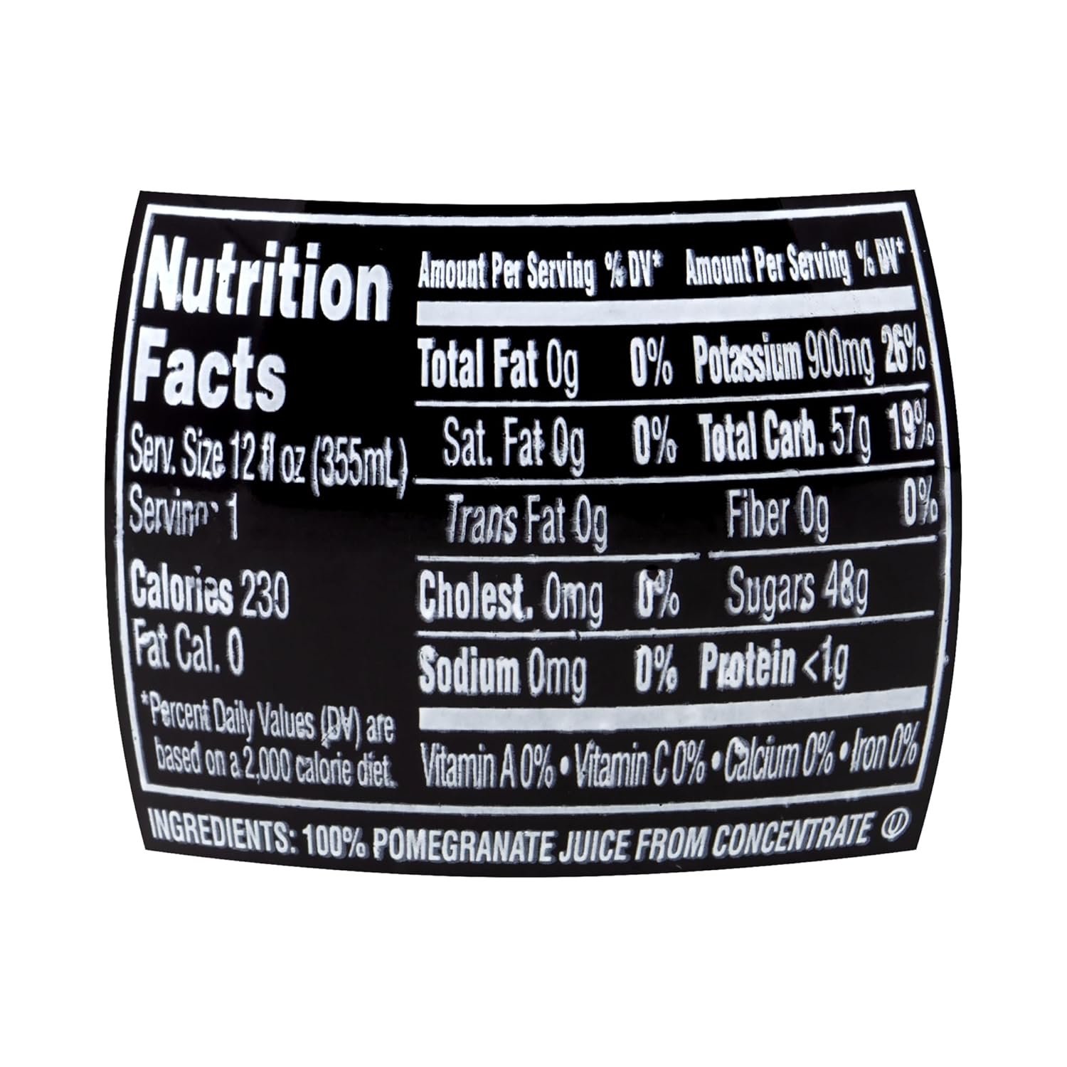 Pom Wonderful Pomegranate Juice, 12 fl oz Pack Chile Ubuy