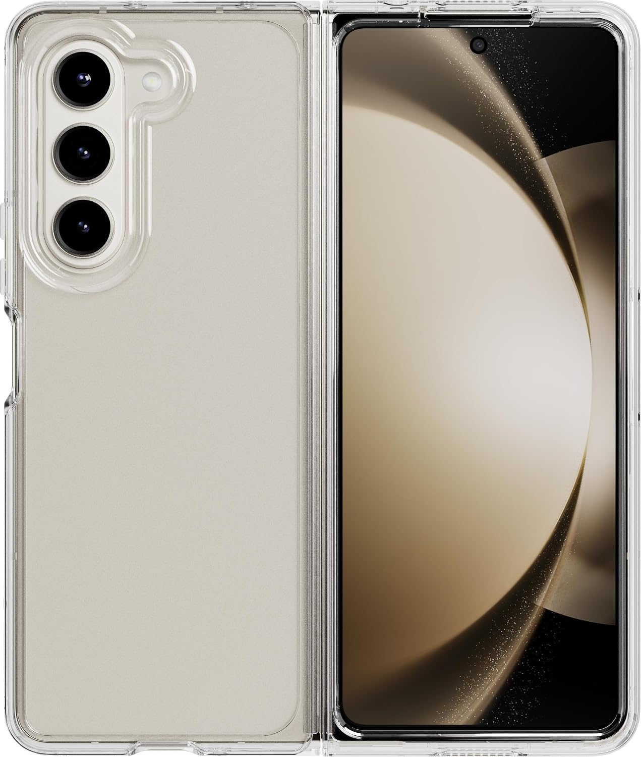 Tech21 EvoClear case for Samsung Galaxy Z Fold5 - Impact Protection - Clear