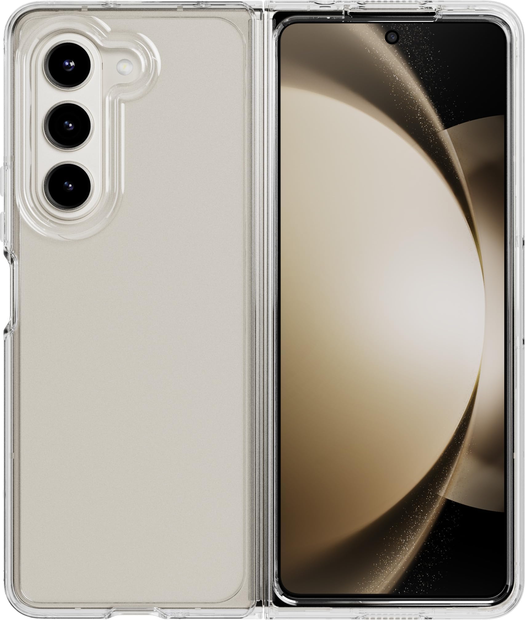 Tech21 EvoClear case for Samsung Galaxy Z Fold5 - Impact Protection - Clear