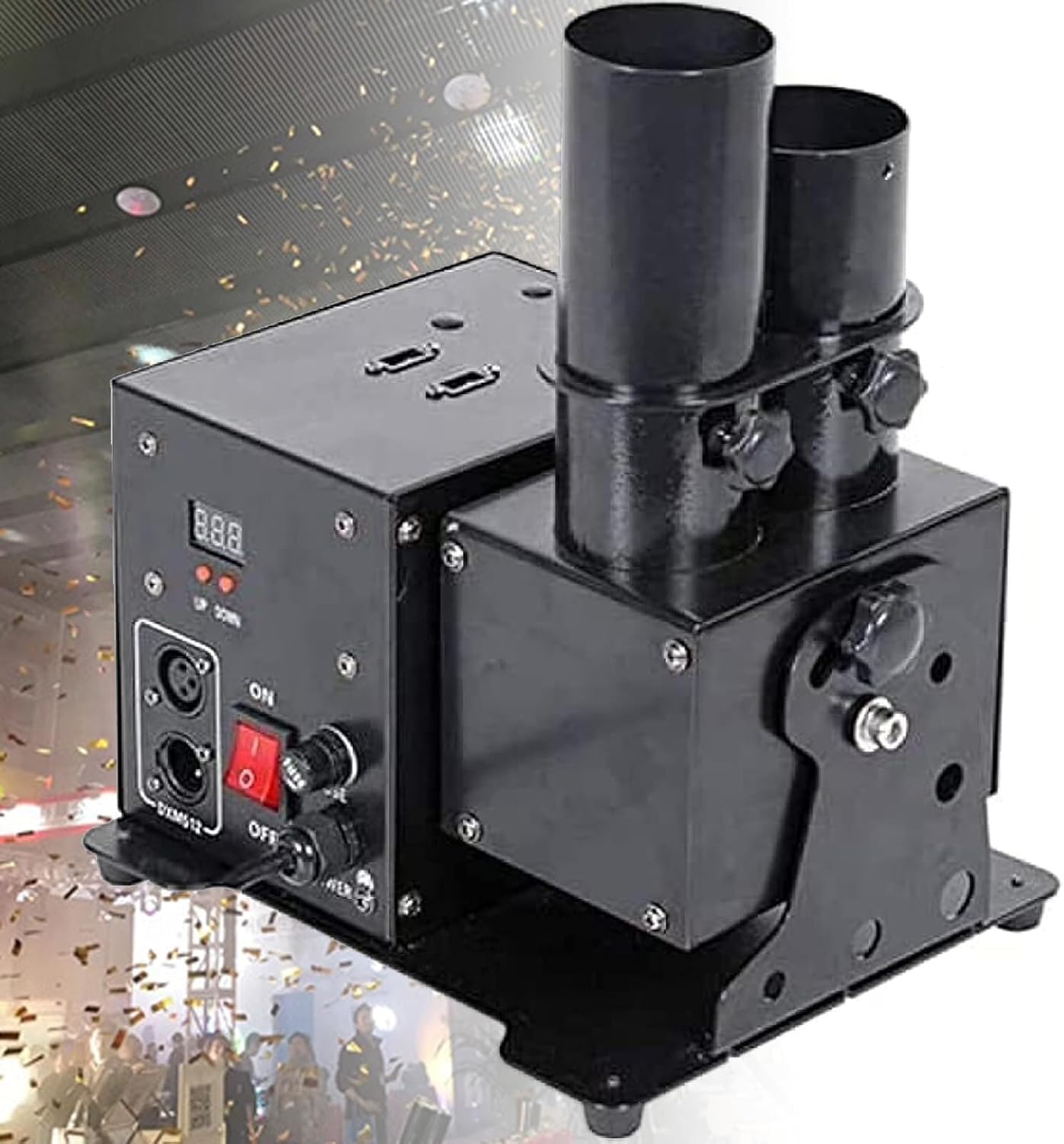 Confetti Machine, Professional Electric Launcher with Wireless Remote, Cannon Blower for Concerts, Parties, and Special Events