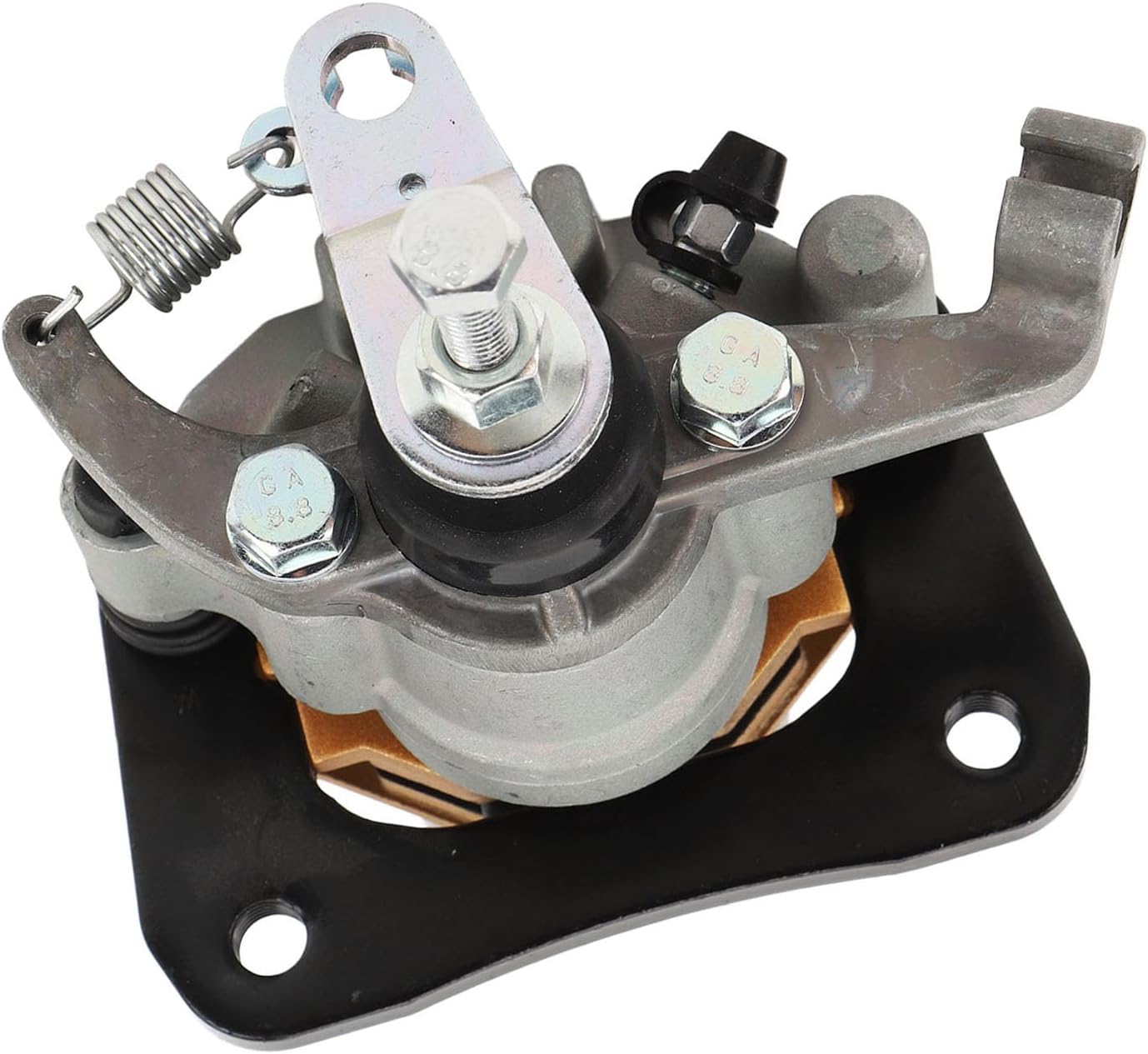Rear Left Brake Caliper with Pads, Universal 43080-0145 Rear Left Brake Caliper Assembly Replacement Accessories for Mule Pro FX FXT FXR DX DXT KAF820 KAF1000 2015-2023