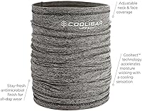 Vista 5 de Polaina de cuello unisex Performance - Protección solar UPF 50+ - Virasana