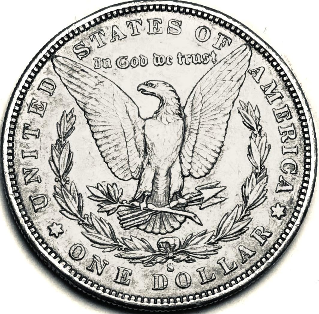 1888 S Morgan Silver BU MS Dollar About Uncirculated