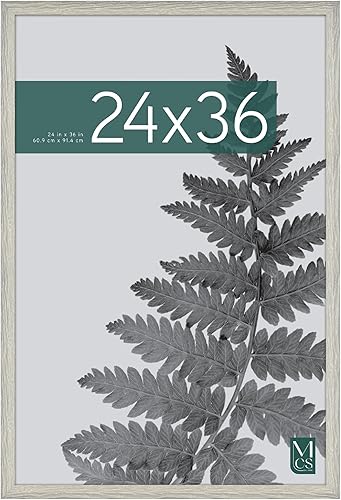 Vista 183 de MCS Industries Studio Gallery - Marcos con textura de madera color gris de 13 x 19 pulgadas / 33.02 x 48.26 cm., 2 unidades Gris Woodgrain