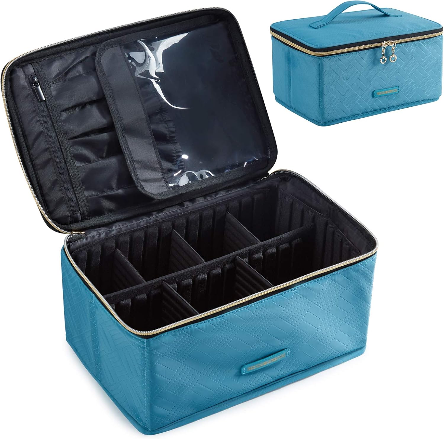 Amazon.com: Travel Makeup Bag, LIGHT 