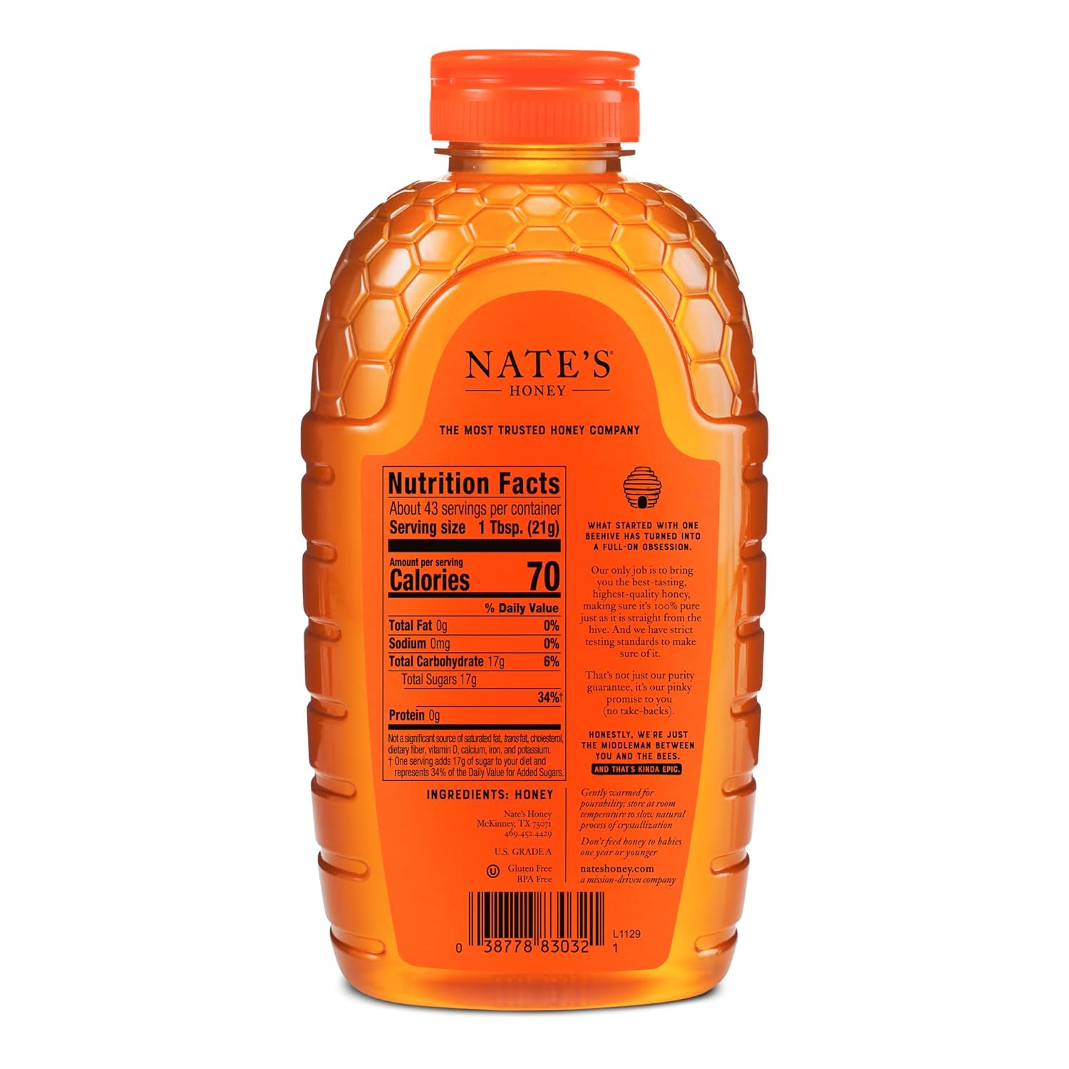 Best Honey - Nate's 100% Pure, raw & Unfiltered Honey Review