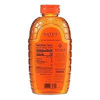 Vista 9 de Nate's - Miel 100% pura, cruda y sin filtrar - Sabor galardonado, botella exprimible de 32 onzas