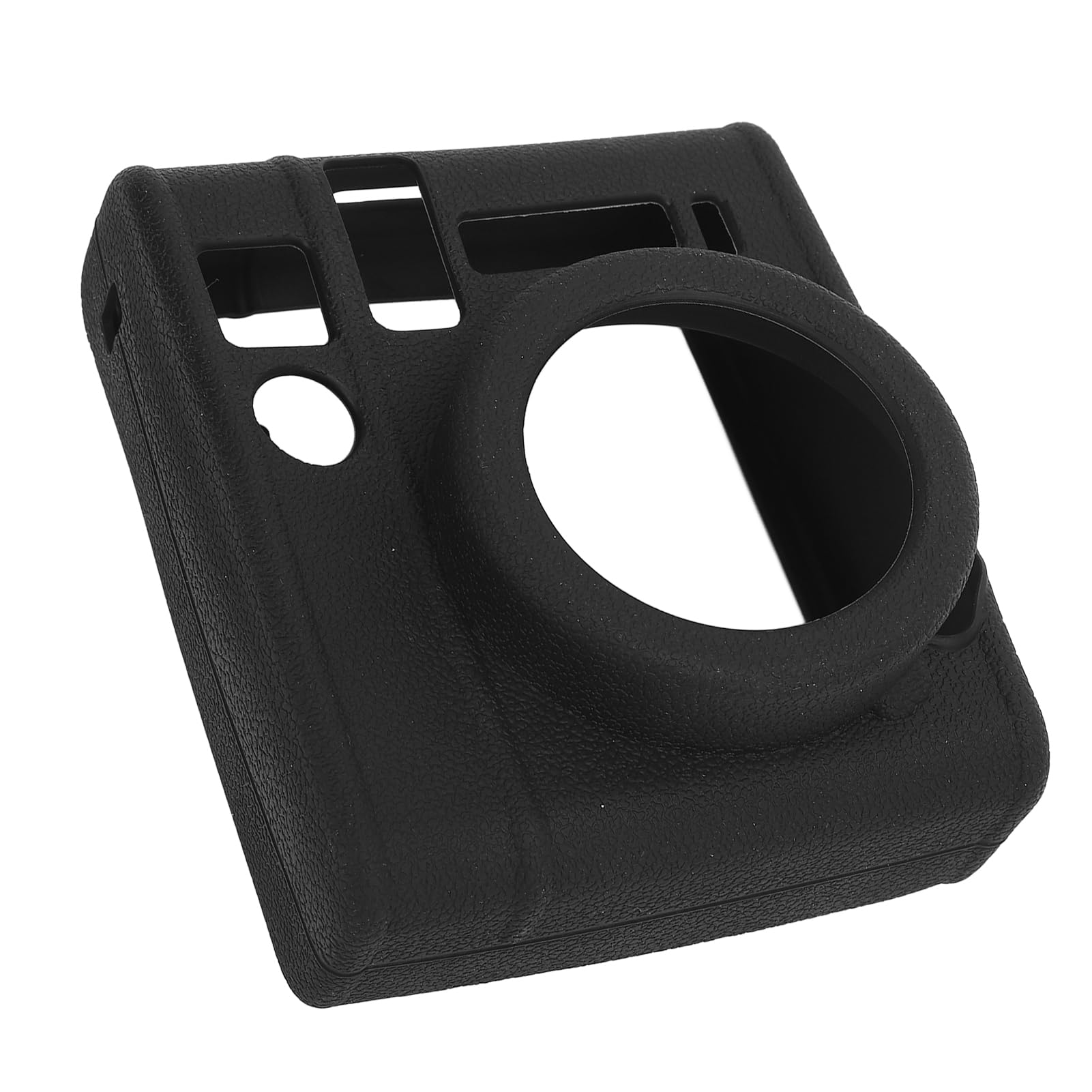 Custodia in Silicone per Fotocamera Istantanea Custodia Protettiva Antigraffio Antiurto per Fotocamera Istantanea Morbida per la Pelle del Corpo per Esterni (Nero)