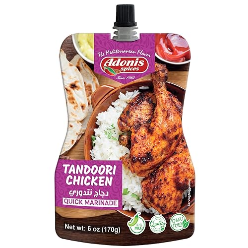 Miniatura 4 de Adonis - Mandi Recipe Quick Marinade, 6 oz (170 g), marinada líquida lista para usar