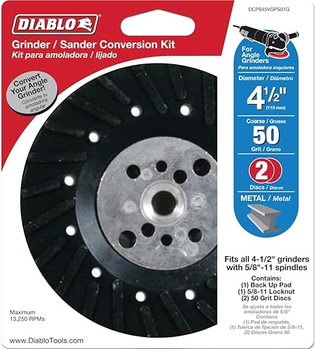 Miniatura 2 de Kit de conversión de lijadora de amoladora, multi