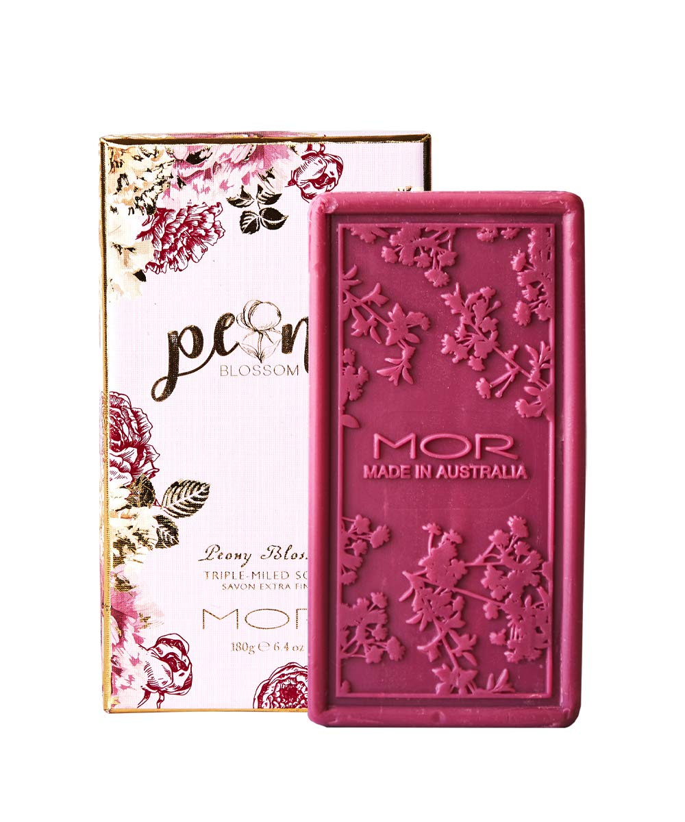 Buy MOR Peony Blossom Soap 180g Online Singapore Ubuy