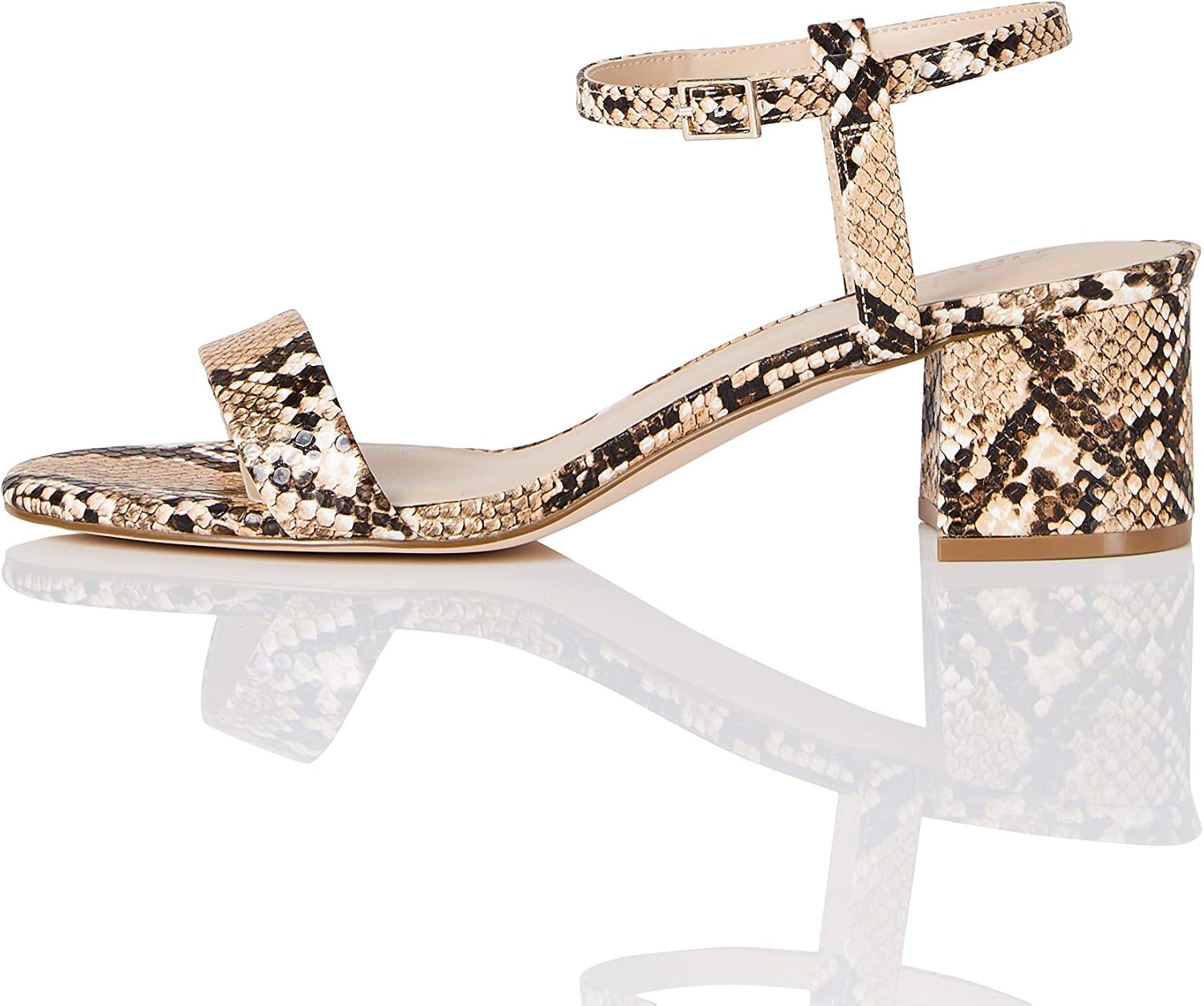 find. Women's Block Heel Mule Open-Toe Sandals with Strap Heeled