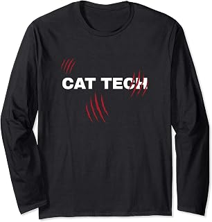 Cat Tech y marcas de arañazos Manga Larga