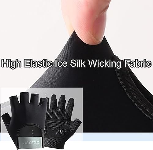 Miniatura 4 de 2 guantes de levantamiento de pesas para hombres y mujeres, protección completa de la palma y transpirables, guantes de entrenamiento para gimnasio,