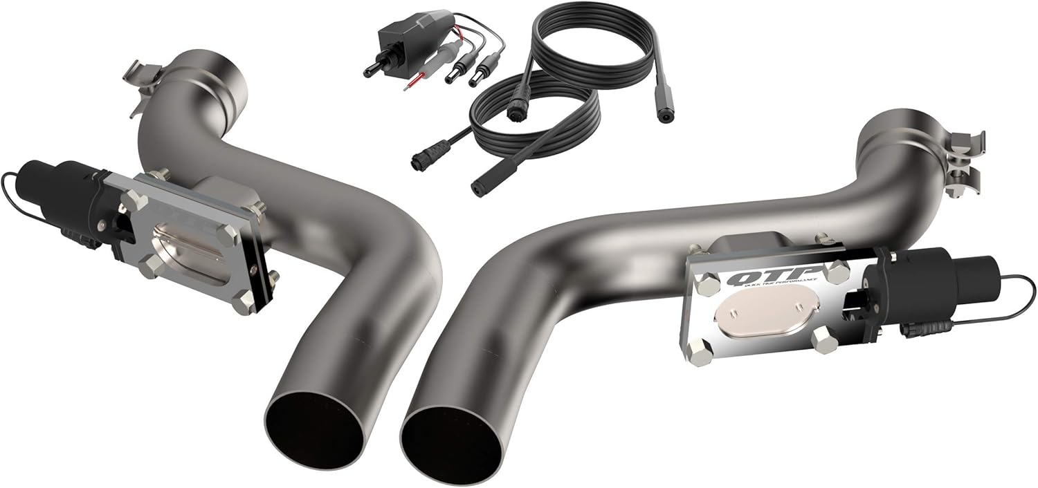 2015-2021 Challenger,Charger & 300C 6.2,6.4L QTP Aggressor Cutout Pipes