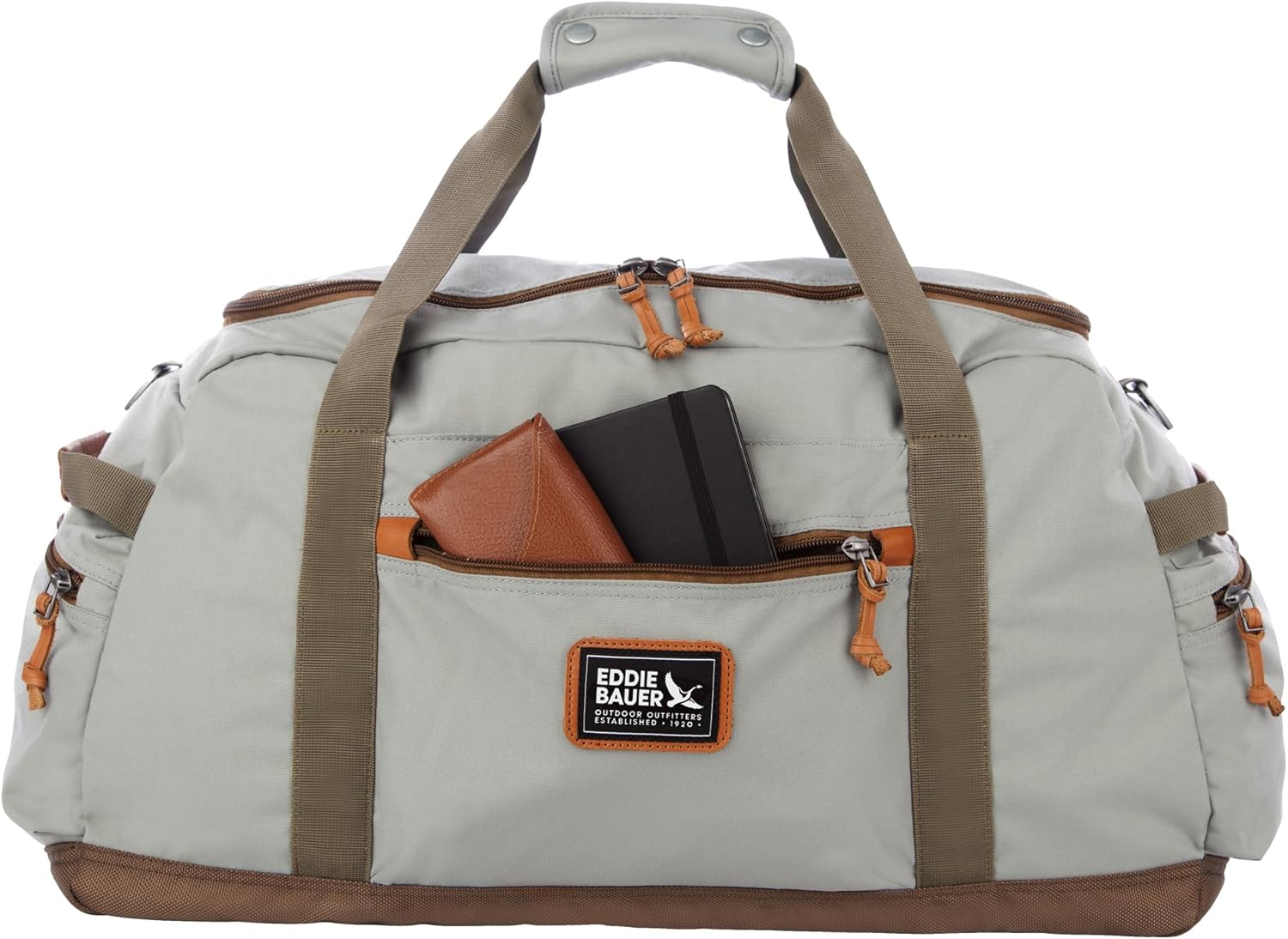 Eddie Bauer Bygone Duffel | Travel | Lightweight | Durable | Rugged Polyester/Nylon | U-Shaped Main Compartment - Image 4
