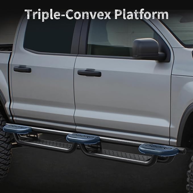 Estribos OEDRO con tres escalones para Chevy Silverado GMC Sierra 2019-2026 miniatura 7