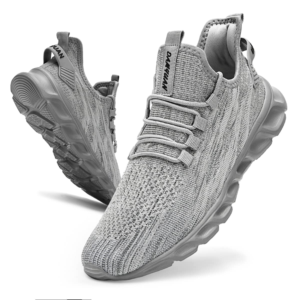VGPSFN Herren Straßenlaufschuhe Leichtgewichts Schuhe Sportschuhe Sneaker Freizeitschuhe Laufschuhe Turnschuhe rutschfeste Tennis Fitness Jogging Walkingschuhe Schuhe