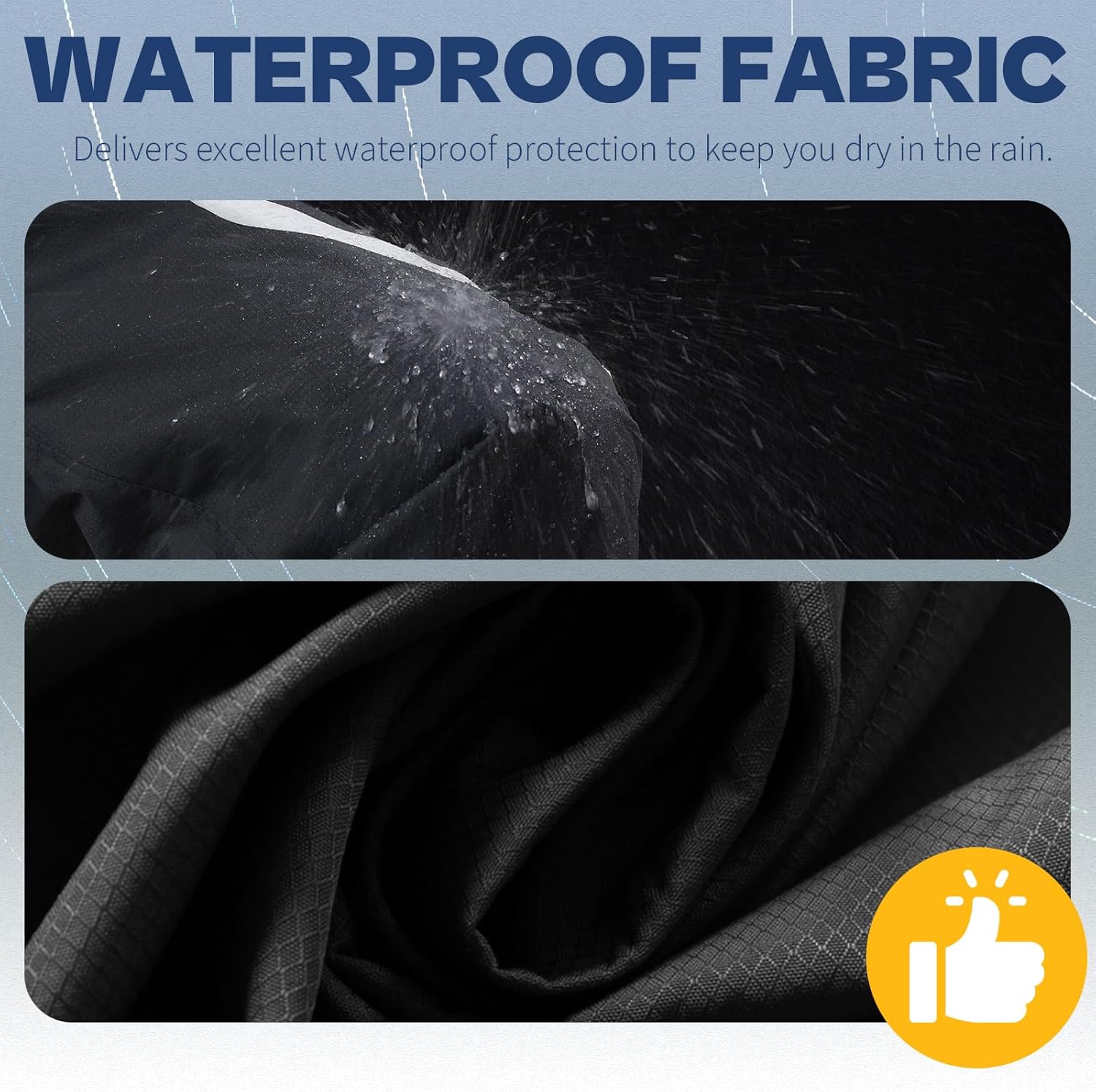 RainRider Rain Pants for Men Women Waterproof Over Pants Windproof Hiking Rain Gear for Golf Outdoor Fishing - Image 4