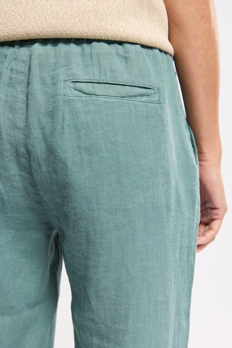 Armor Lux Pantaloni Elastico in Vita in Lino
