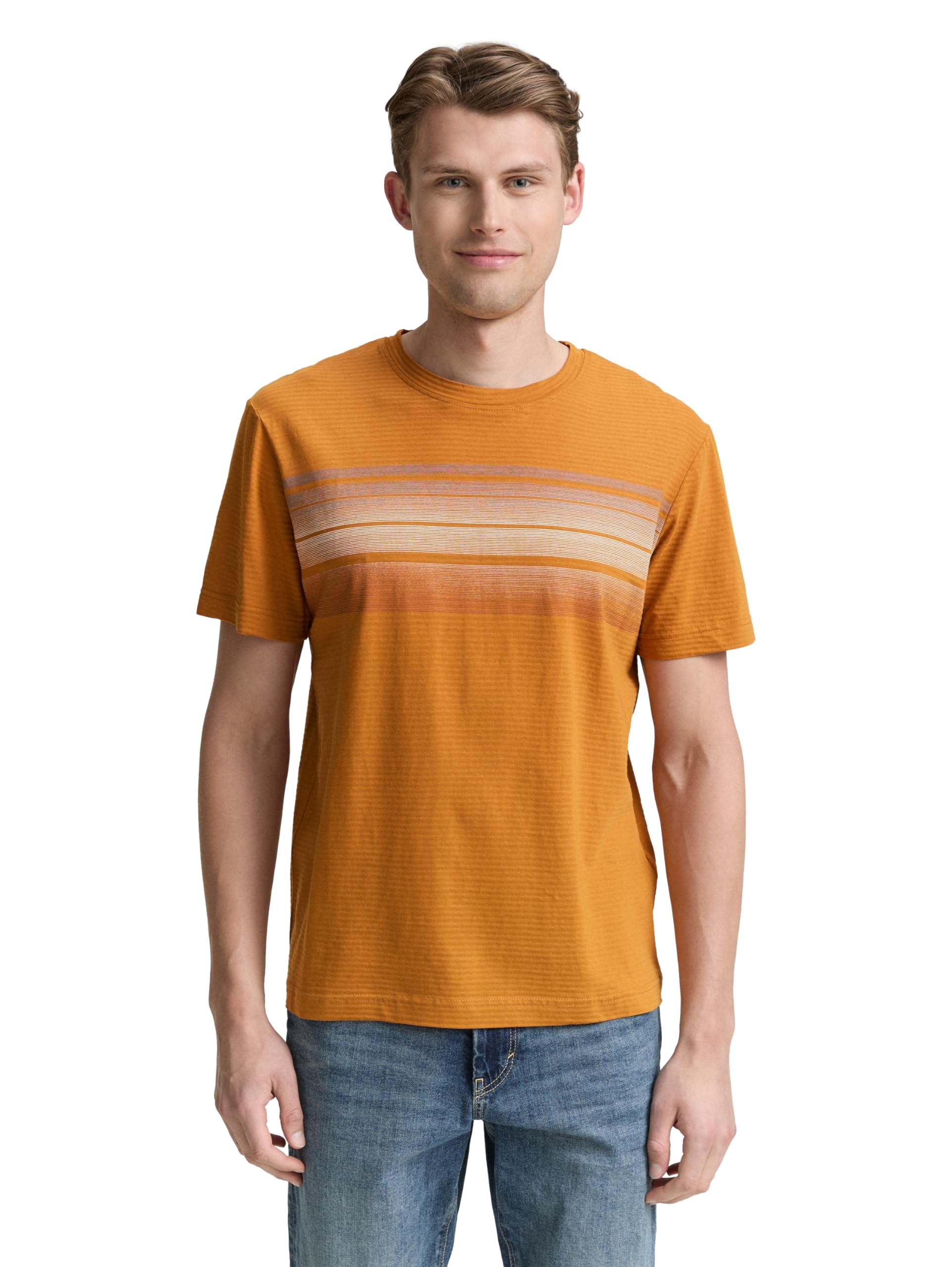 Tom Tailor Herren T-Shirt mit Print