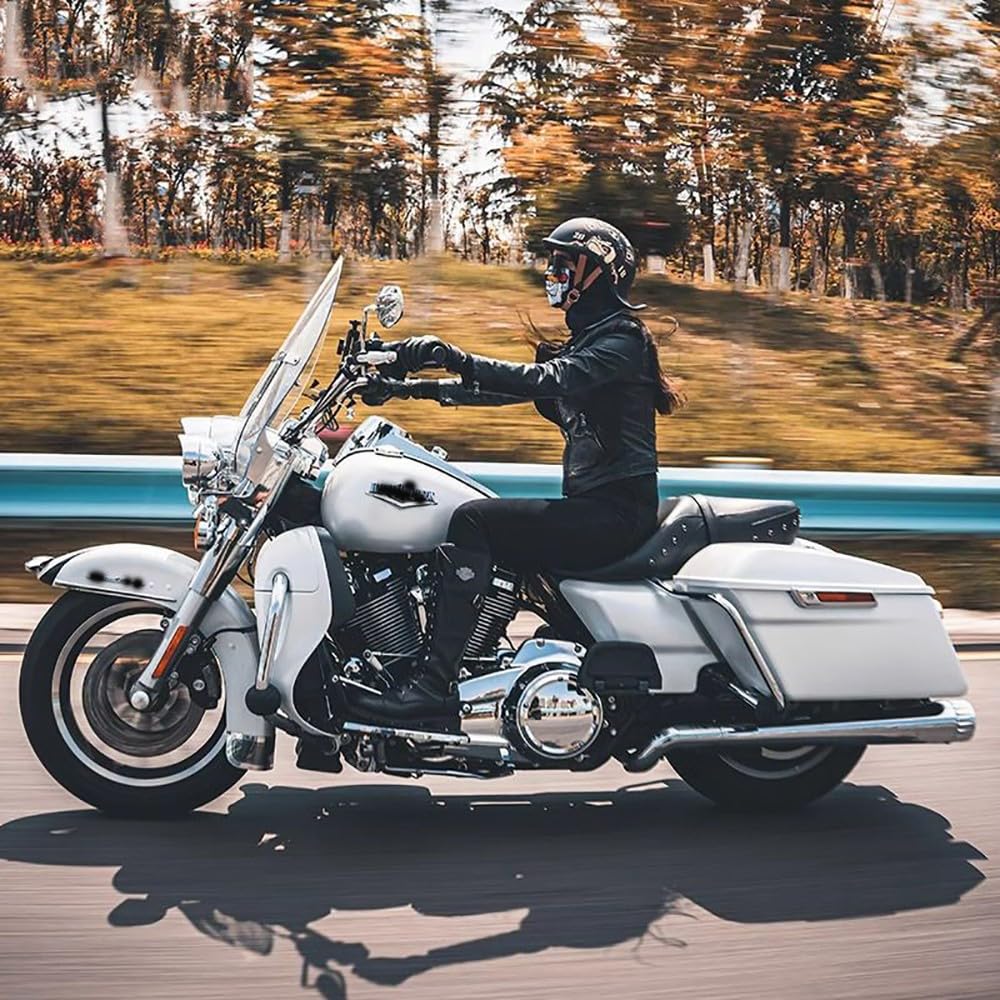 Retro Motorrad Halbhelme, Schwalbenschwanz-Design Motorrad-Helm, DOT/ECE-Zulassung Halbschalenhelm, Roller Helm mit Visier Einstellbar Schnellverschluss-Gurt, für Cruiser Chopper