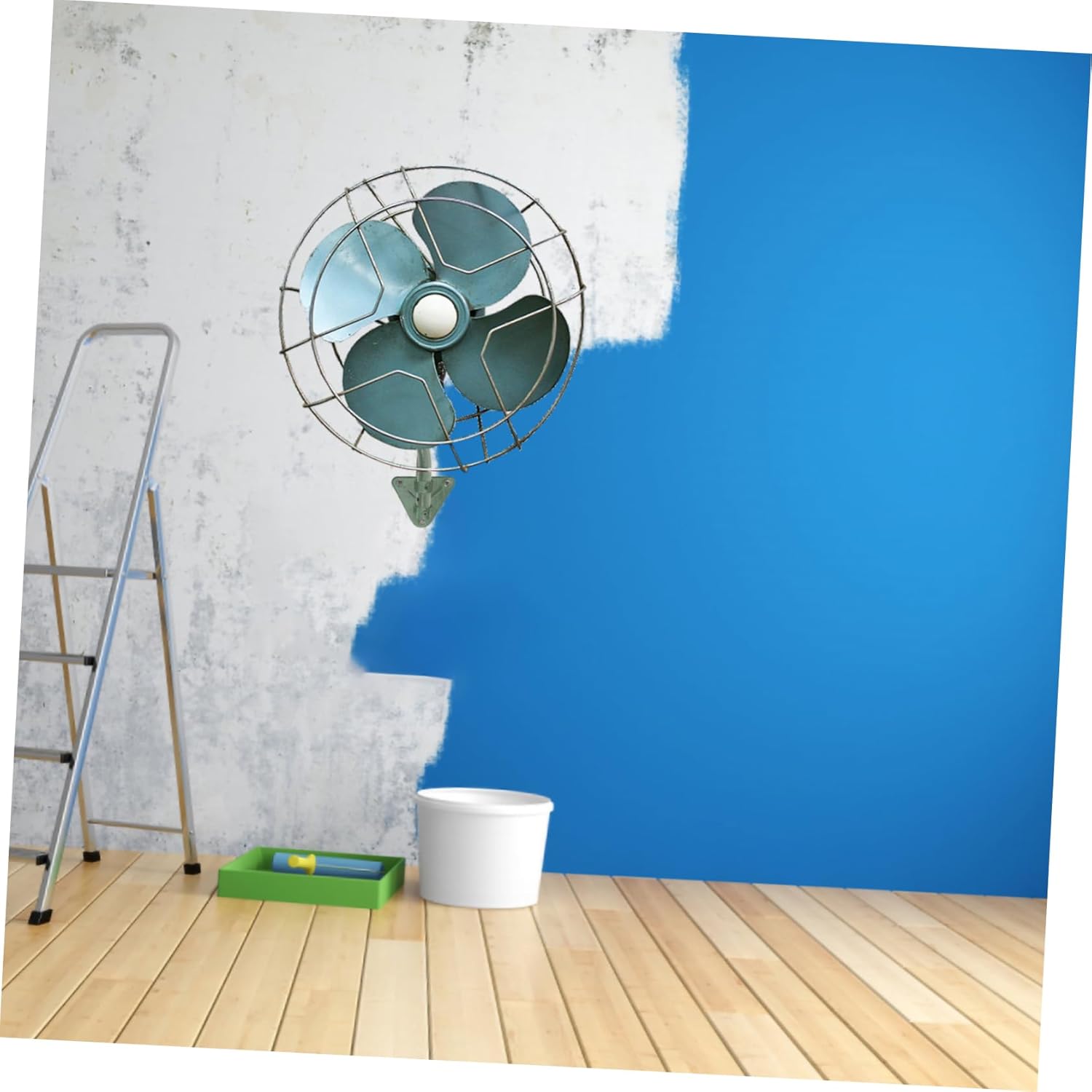 1Set Heavy Duty Wall Fan Mounting Bracket Iron Construction Design for Electric Fans Easy Installation Tool for Industrial Wall Fans