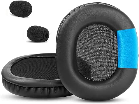 SG500 Replacement Ear Pads Cushions Compatible with SENZER SG500 Headphones Earpads with Protein Leather Accessories