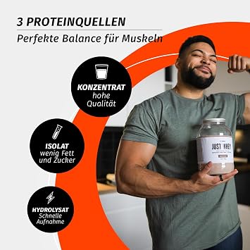 just whey protein powder - made from willow cow's milk with digezyme for better digestion multi-component protein powder with essential amino acids & bcaas - gymbeam (2000 g chocolate milkshake)