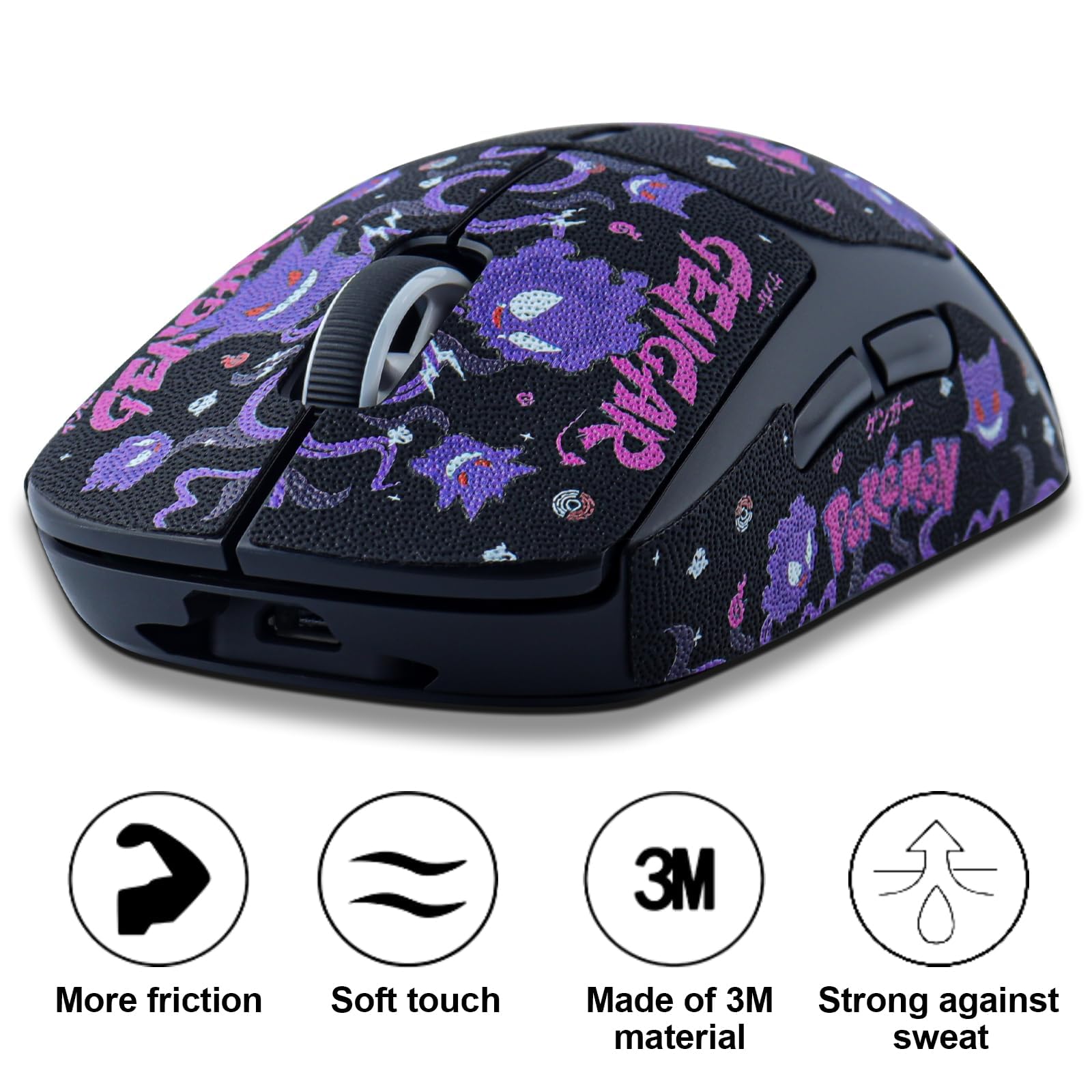 BIVOFU Mouse Grip Tape kompatibel für G Pro Wireless X Superlight Gaming Mouse - Bessere