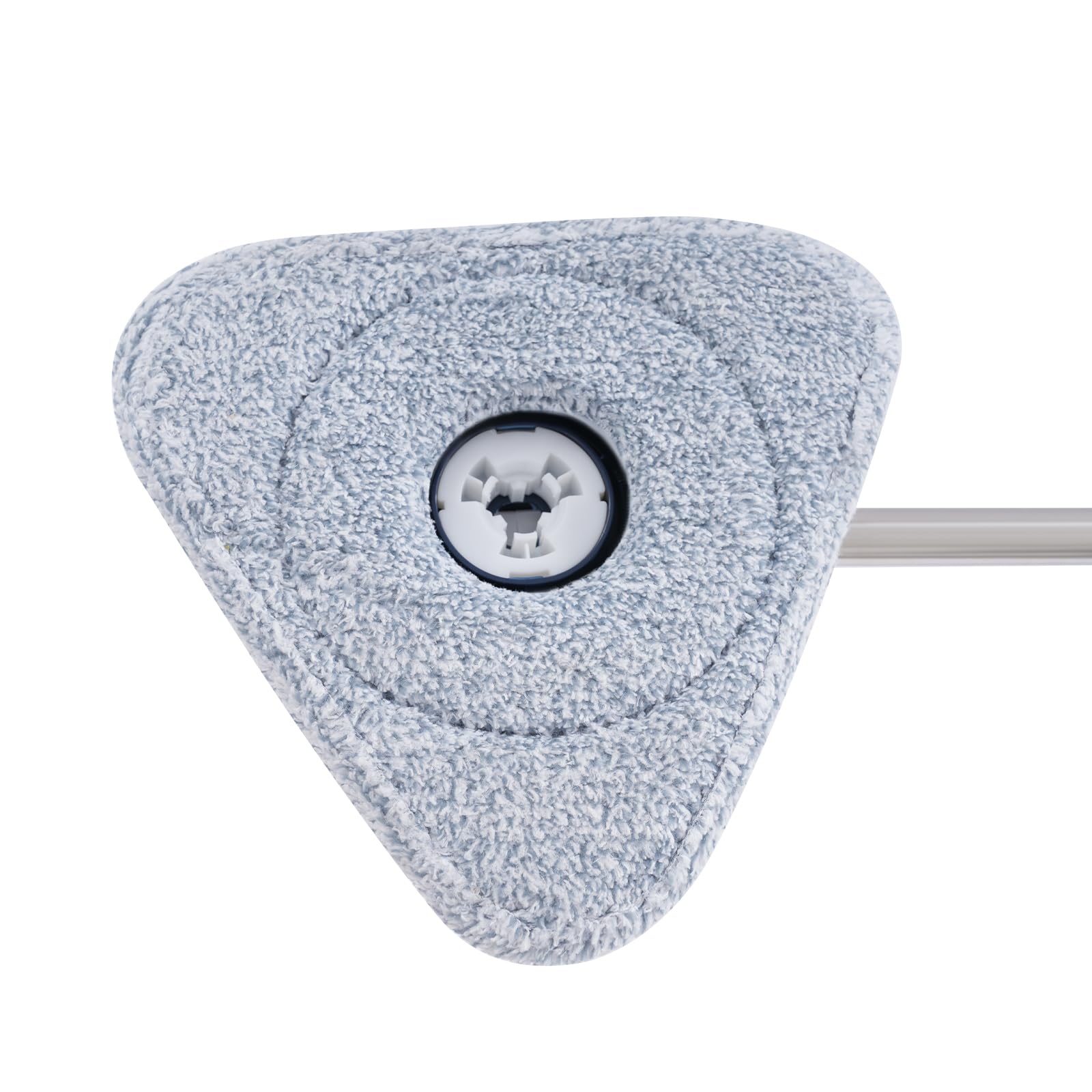Juego de fregona con cubo, mopa para todo tipo de suelos, rotación de 360°, con 5 almohadillas (azul oscuro)