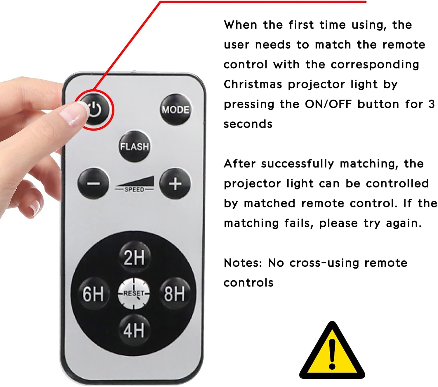 Christmas Laser Projector Lights, 8 Patterns LED Projection Lights with Remote, Landscape Projector Spotlights, Red and Green Star Show, Decoration for Outdoor and Indoor, Christmas, Holiday