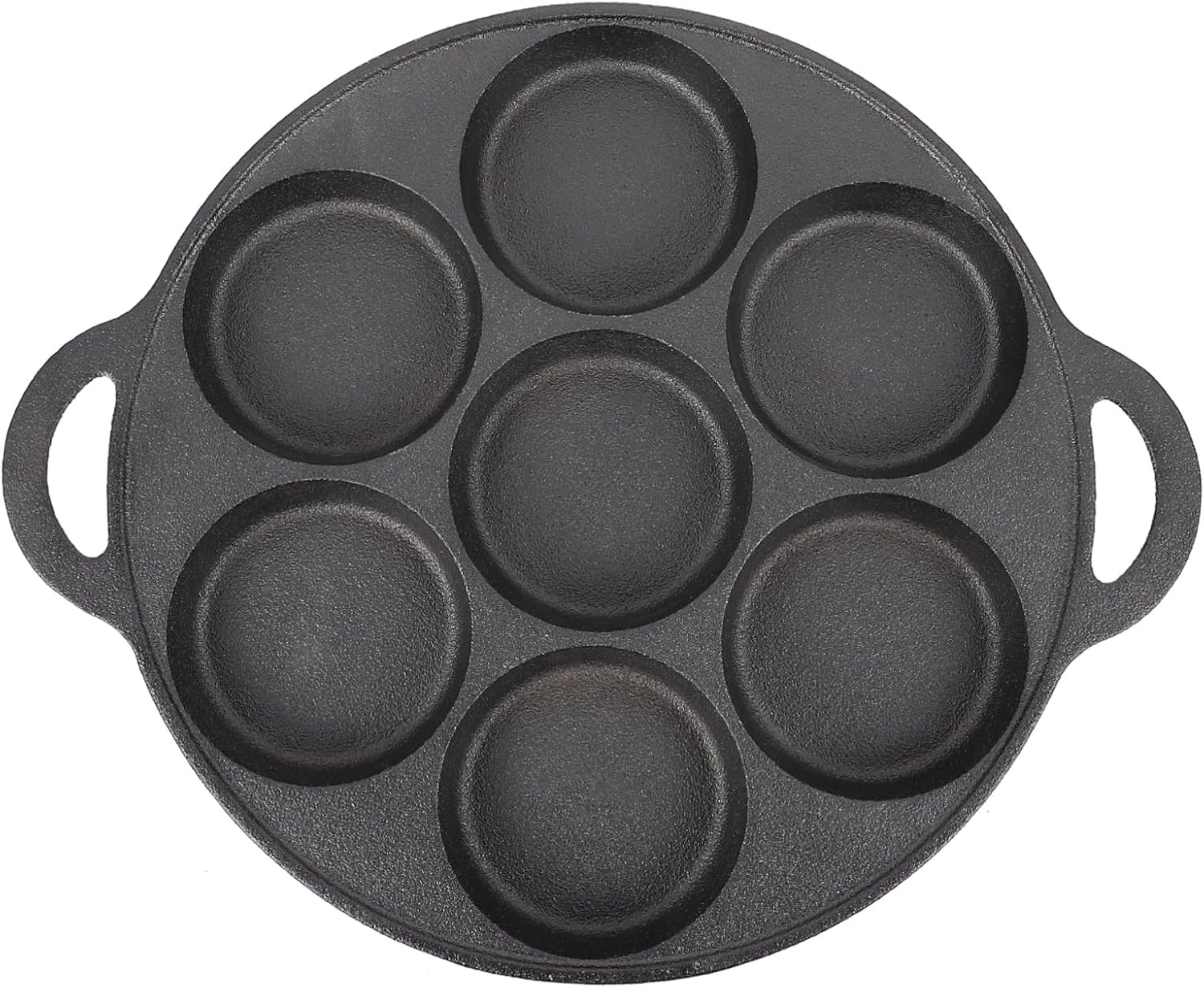 ABOOFAN 1pc Poached Egg Pan Non-stick Frying Pan Griddle Iron Heat Insulation Design