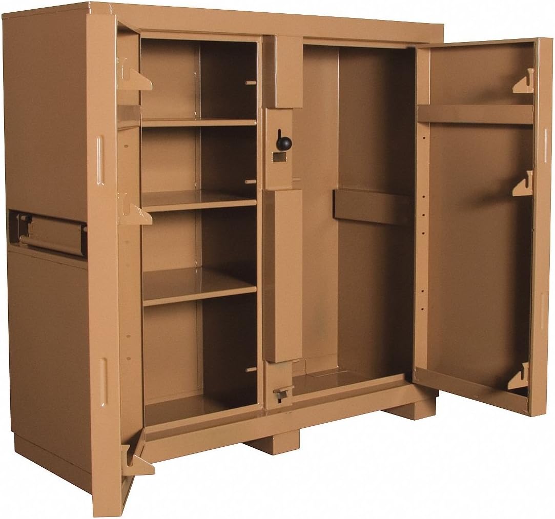 KNAACK Storagemaster Piano Box w/Ramp, 47.5 Cu. Ft., Steel, Tan - 111