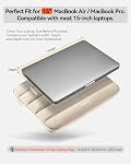 bagasin Laptop Sleeve Bag, 15 15.6 16 Inch TSA Laptop Bag Protective Sleeve Water-Resistant with 4-Layer Protection Laptop Sleeve for MacBook, HP, Dell, Lenovo, Asus Notebook